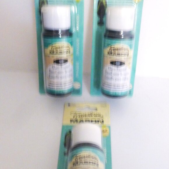 3 BLACK Transform Mason GLASS ENAMEL 59ml 2 fl Oz Glass Paint Art Glass Painting - Picture 2 of 5